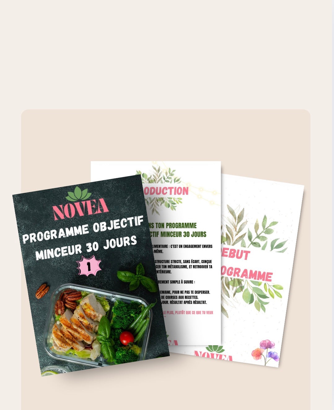 Programme Objectif Minceur 30 Jours